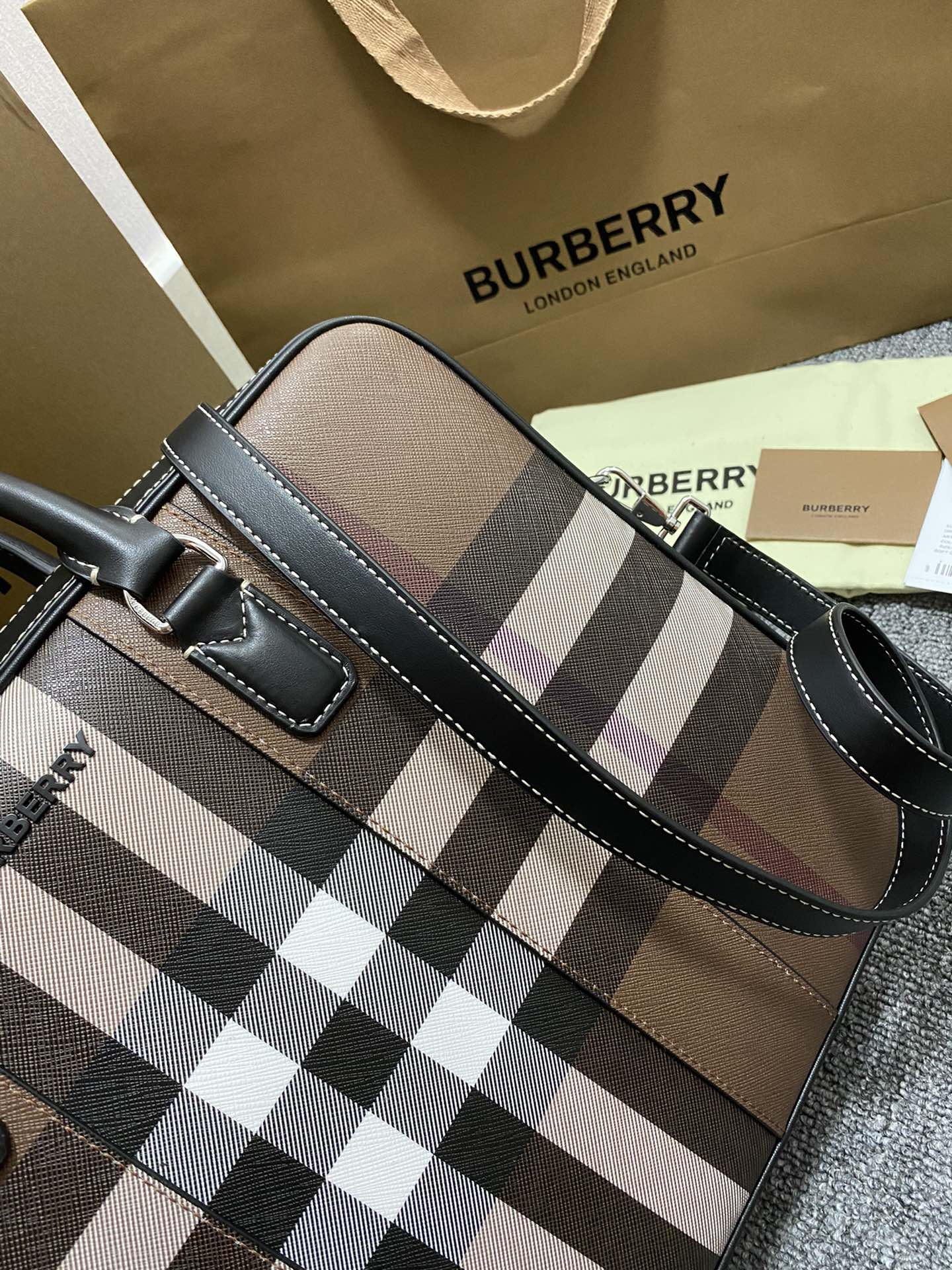 Mens Burberry Briefcases